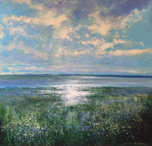 River Alde 100x100cm